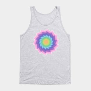 Sun-Drenched Flower Tank Top